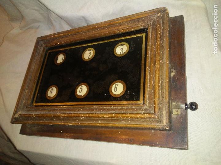 Antiquit&auml;ten: ANTIGUO MARCADOR DE HOTEL ELECTRICO - A&Ntilde;O 1900 - EXCEPCIONAL.MUY RARO.