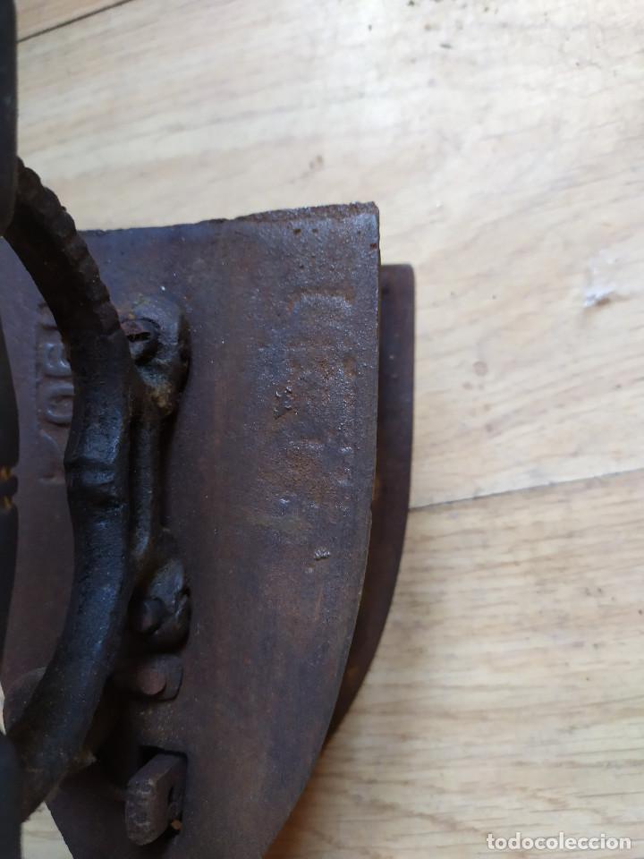 Antig&uuml;edades: PLANCHA DE CARB&Oacute;N. ANTIGUA - Foto 6