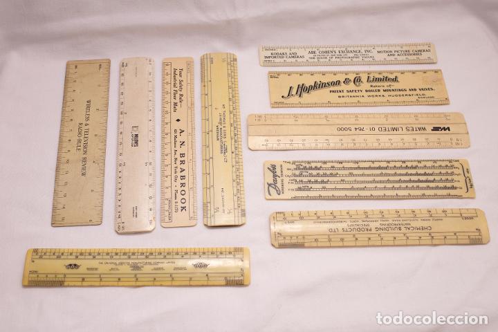 Antig&uuml;edades: lote reglas - Foto 1