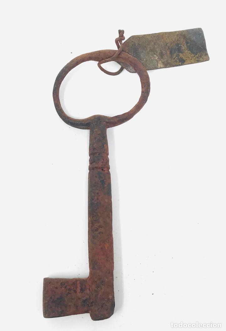 Antig&uuml;edades: Llave antigua de forja del SXIX - Foto 5