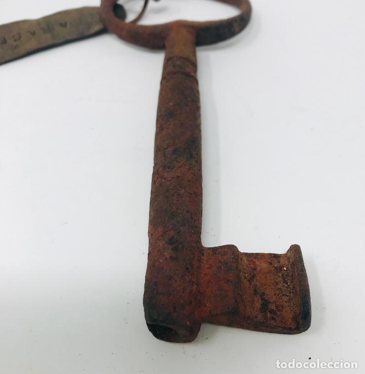Antig&uuml;edades: Llave antigua de forja del SXIX - Foto 6