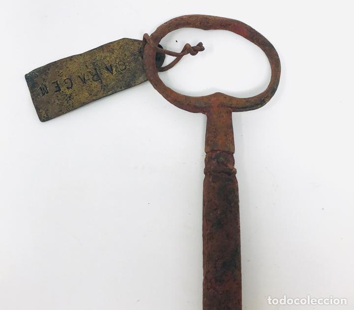 Antig&uuml;edades: Llave antigua de forja del SXIX - Foto 7