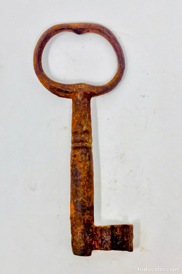 Antig&uuml;edades: Llave antigua de forja del SXIX - Foto 2