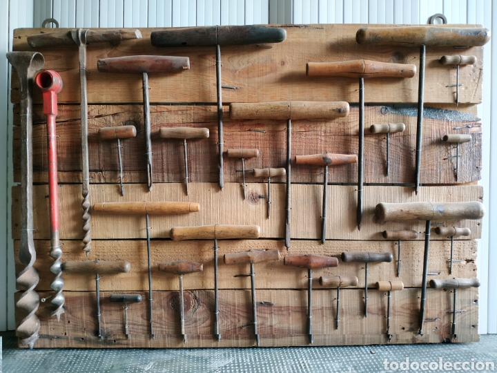 Antig&uuml;edades: Colecci&oacute;n de 30 Barrenas Antiguas. - Foto 1