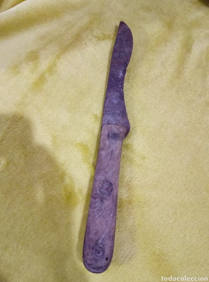Antig&uuml;edades: Antiguo cuchillo de forja - Foto 3