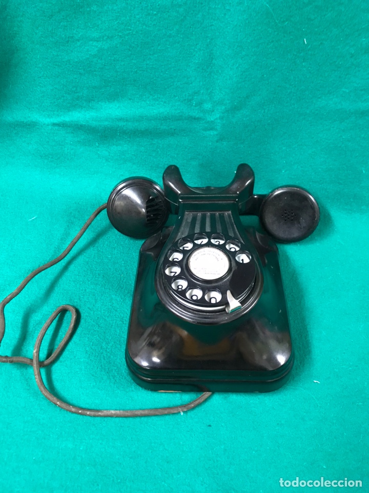 Tel&eacute;fonos: TEL&Eacute;FONO DE BAQUELITA DE PARED - Foto 8