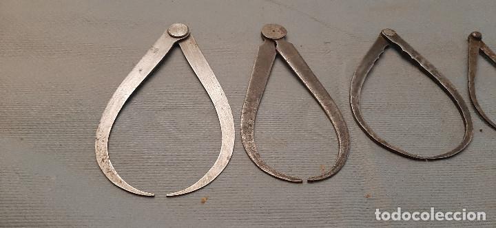 Antig&uuml;edades: 6 COMPASES DE ESPESORES. - Foto 2