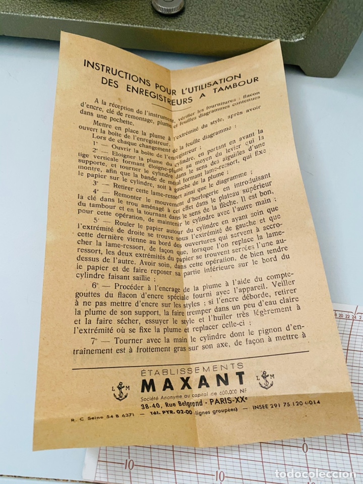 Antig&uuml;edades: Maxant Bar&oacute;metro Tambor - Foto 19