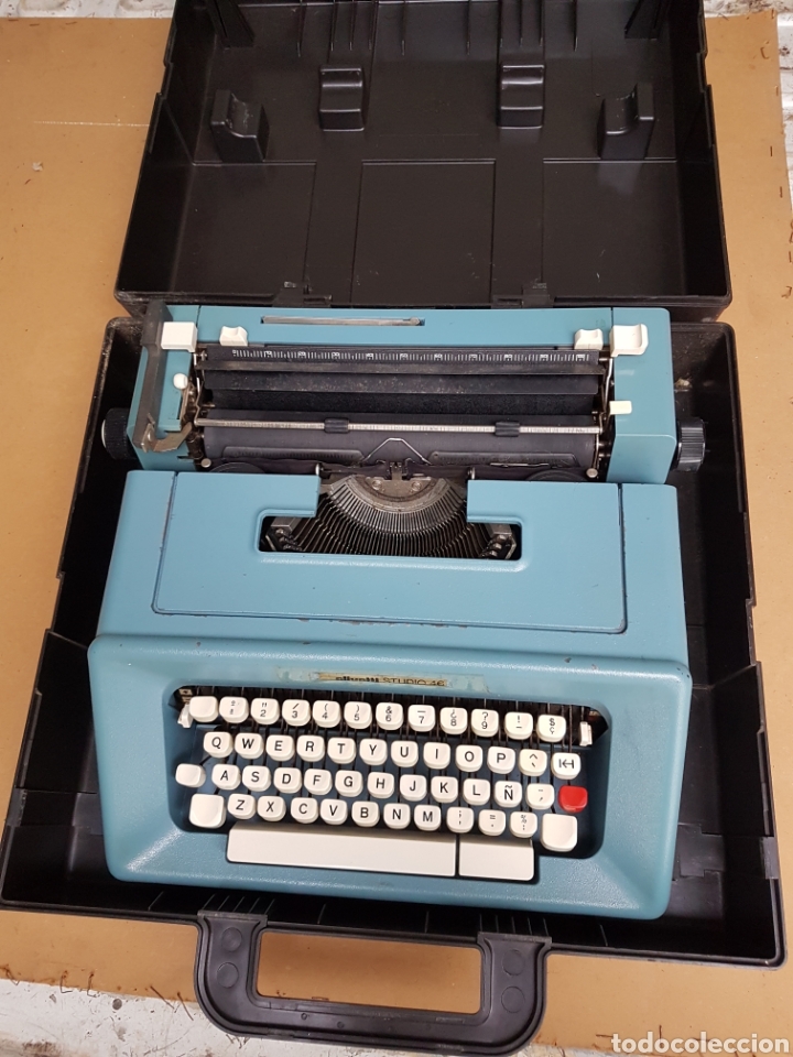 Antig&uuml;edades: Maquina de escribir olivetti studio 46 - Foto 1