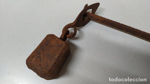Antig&uuml;edades: ANTIGUA ROMANA BALANZA RUSTICA - Foto 2