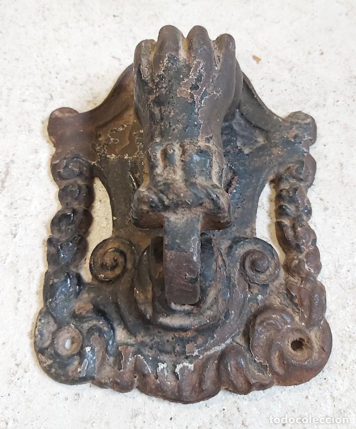 Antig&uuml;edades: Llamador de puerta, 19 cm - Foto 3