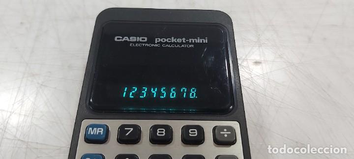 Antig&uuml;edades: ANTIGUA CALCULADORA CASIO POCKET MINI FUNCIONANDO - Foto 2