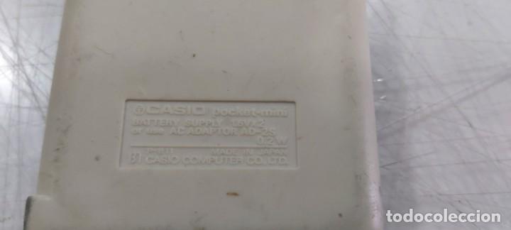 Antig&uuml;edades: ANTIGUA CALCULADORA CASIO POCKET MINI FUNCIONANDO - Foto 5