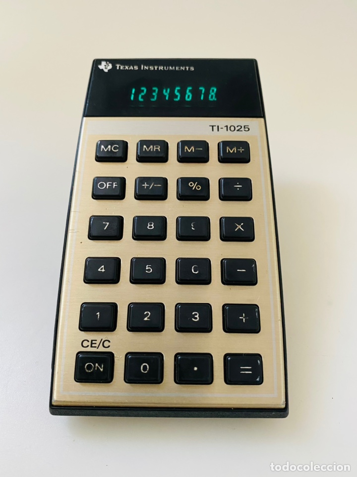 Antig&uuml;edades: Texas Instruments TI-1025 - Foto 1