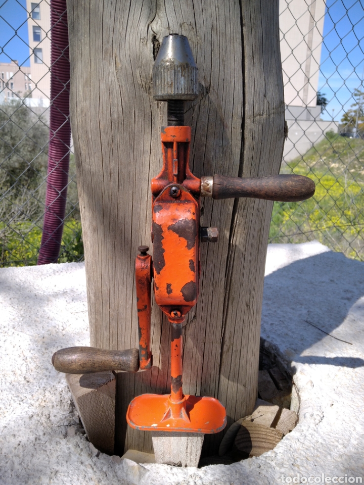 Antig&uuml;edades: TALADRO - BERBIQU&Iacute; MANUAL ANTIGUO - Foto 6