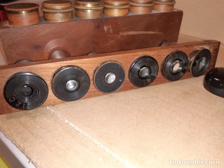 Antig&uuml;edades: Antiguo microscopio cient&iacute;fico - Foto 4