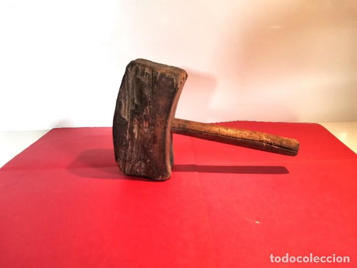 Antig&uuml;edades: MAZO DE MADERA - Foto 1