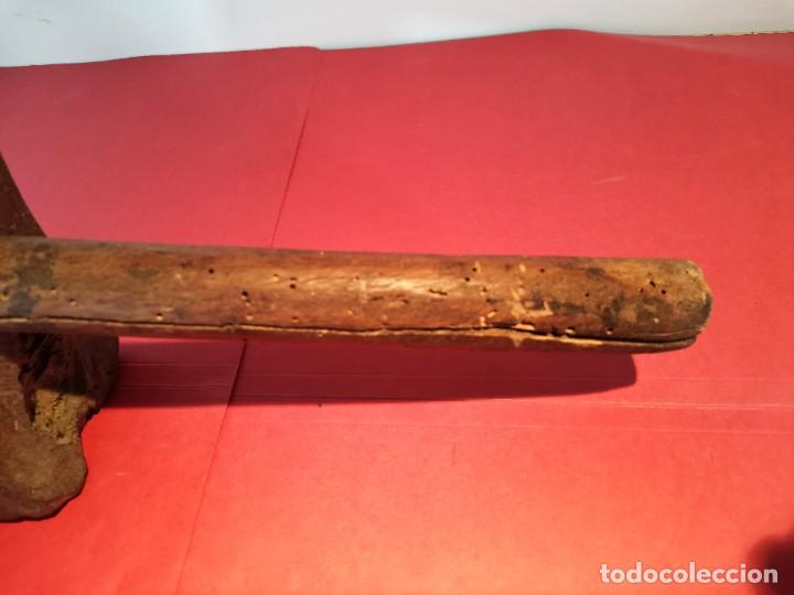 Antig&uuml;edades: MAZO DE MADERA - Foto 4