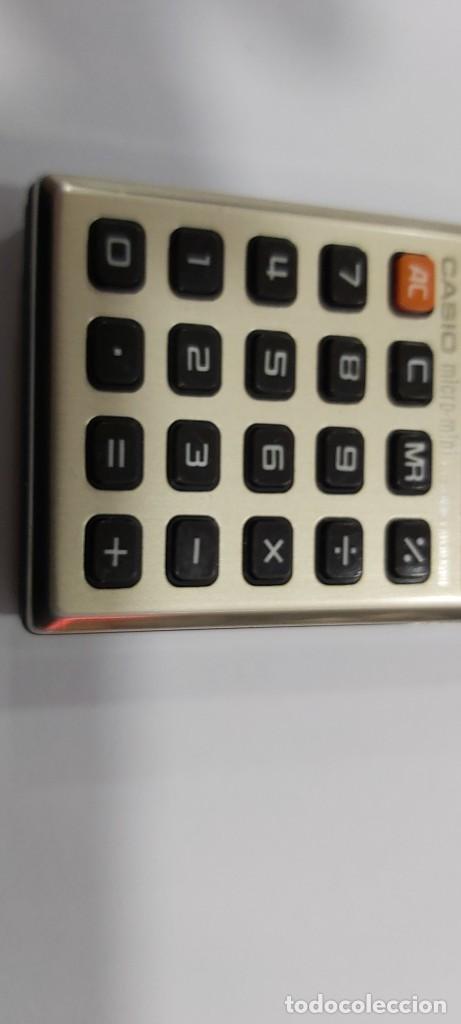Antig&uuml;edades: ANTIGUA CALCULADORA CASIO MICRO MINI FUNCIONANDO - Foto 2