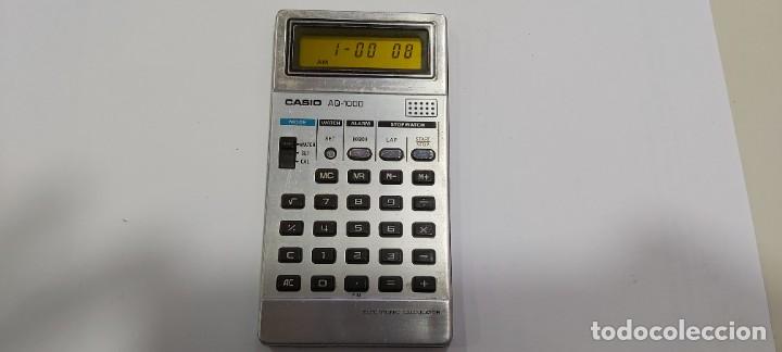 Antig&uuml;edades: ANTIGUA CALCULADORA CASIO AQ 1000 FUNCIONANDO - Foto 1