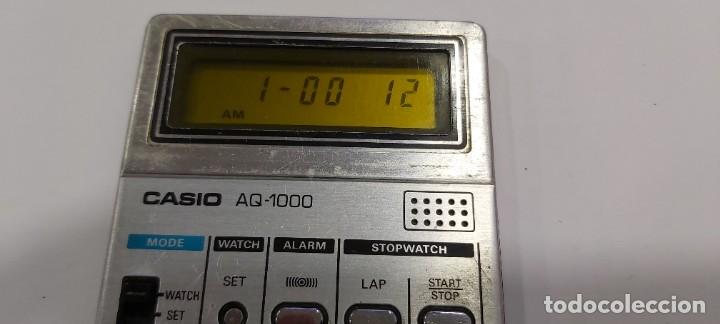 Antig&uuml;edades: ANTIGUA CALCULADORA CASIO AQ 1000 FUNCIONANDO - Foto 2