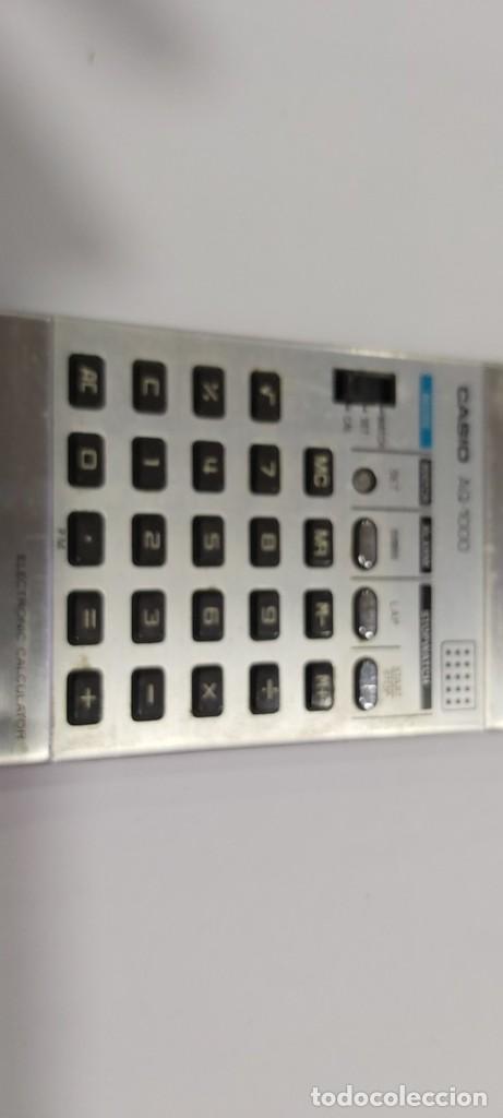 Antig&uuml;edades: ANTIGUA CALCULADORA CASIO AQ 1000 FUNCIONANDO - Foto 8