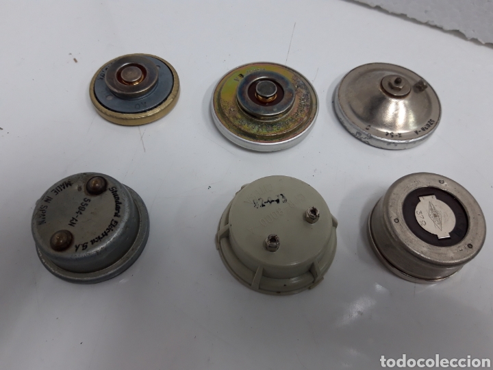 Tel&eacute;fonos: Lote de 6 auricular y micro de telefonos antiguos. - Foto 4
