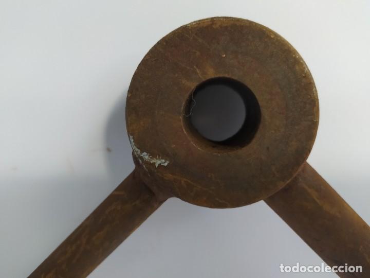 Antig&uuml;edades: PALANCA DENTADA HIERRO - Foto 4