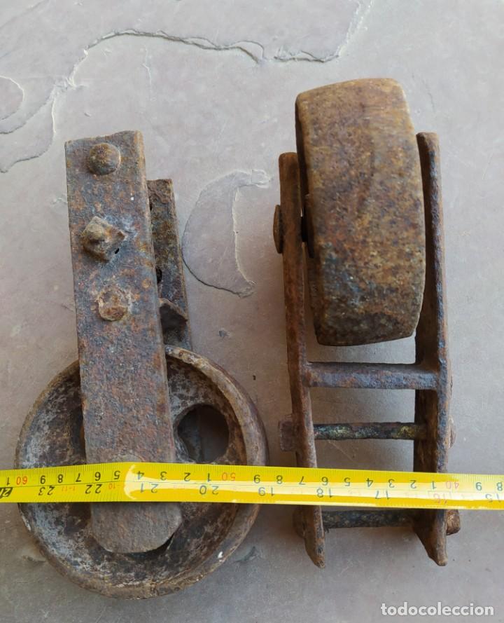Antig&uuml;edades: Ruedas de hierro forjado - Foto 3