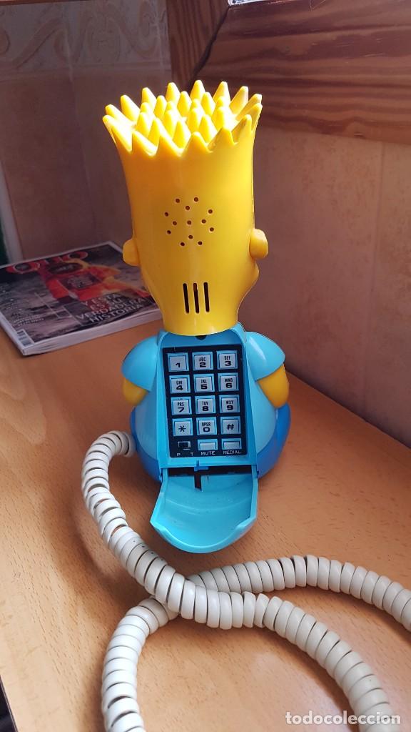 Tel&eacute;fonos: Telefono Bart Simpson 1990 - Foto 2