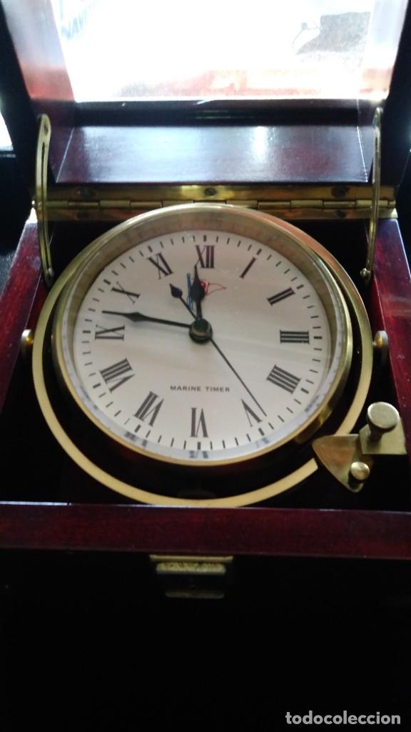 Antig&uuml;edades: RELOJ MARITIMO - MAGNIFICA PIEZA - Foto 9
