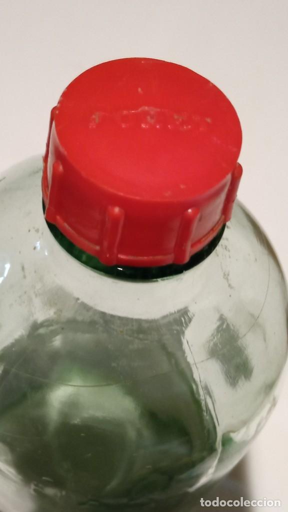 Antig&uuml;edades: BOTELLA DE CRISTAL AGUA OXIGENADA - Foto 3