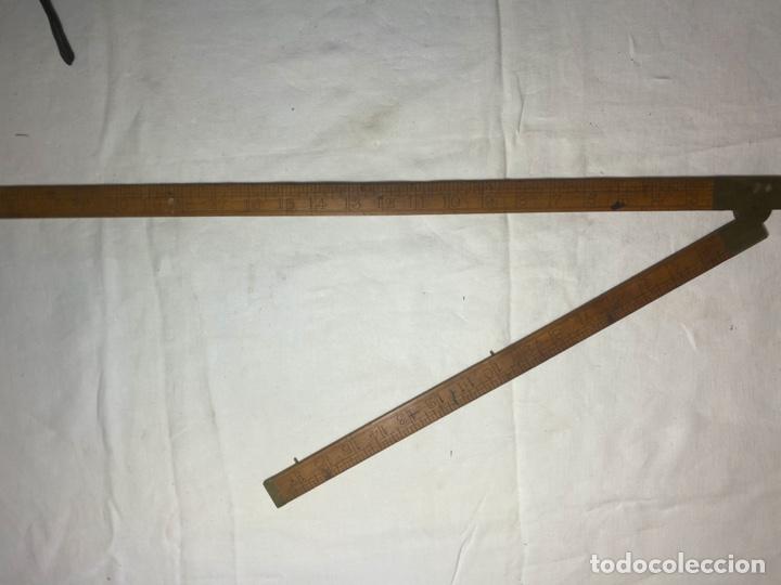Antig&uuml;edades: Regla plegable - Foto 1
