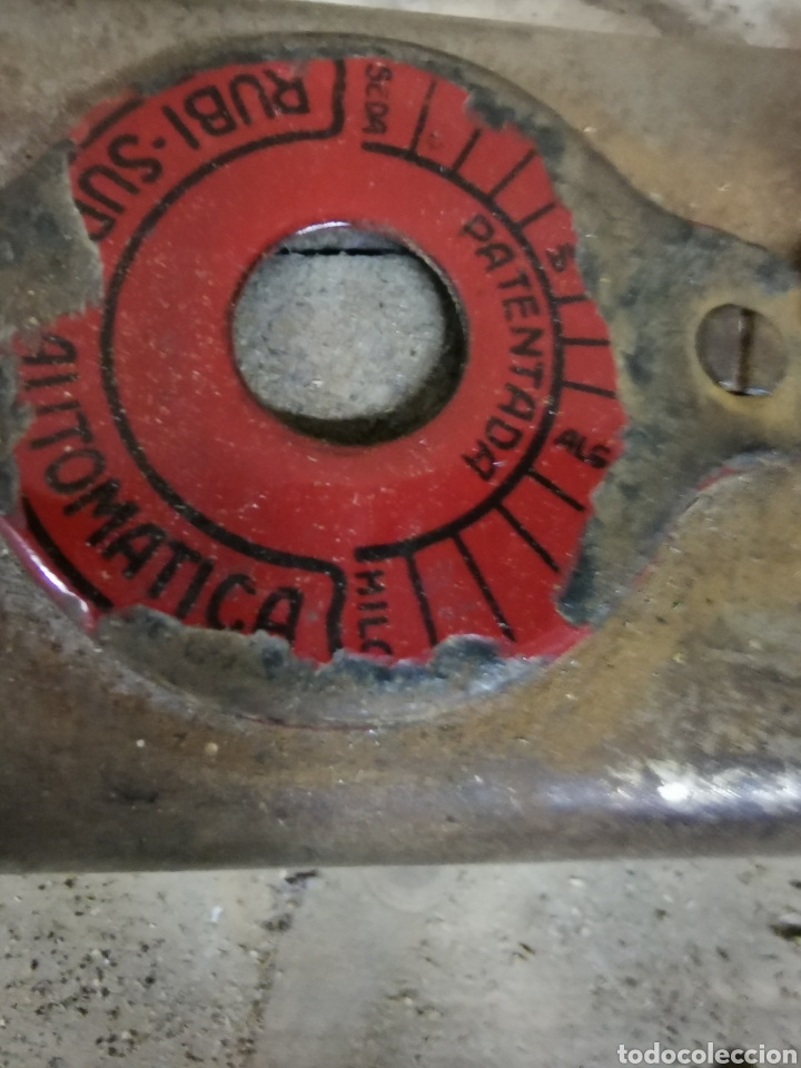 Antig&uuml;edades: Plancha de sastre 1940 marca Rub&iacute;. 125w - Foto 3