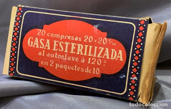 Antig&uuml;edades: Paquete de 20 compresas de gasa esterilizada - Foto 2