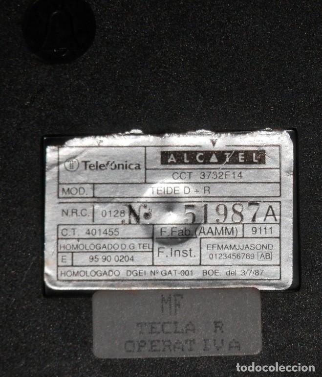 Tel&eacute;fonos: TELEFONO ANTIGUO DE LA ALCATEL DE LA TELEFONICA - Foto 5