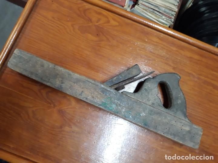 Antig&uuml;edades: GARLOPA PEQUE&Ntilde;A..CEPILLO DE CARPINTERO - Foto 1