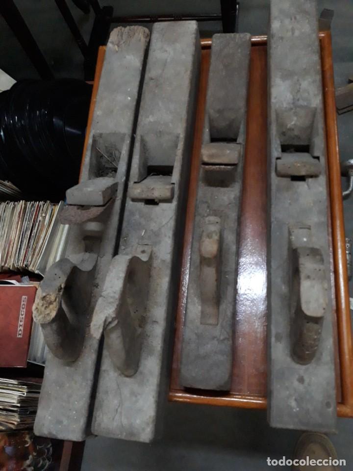 Antig&uuml;edades: LOTE 4 GARLOPAS..CEPILLOS CARPINTERO - Foto 1