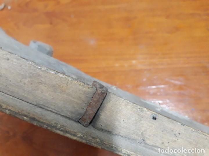 Antig&uuml;edades: ANTIGUO RARO CEPILLO CARPINTERO CON ASA - Foto 3