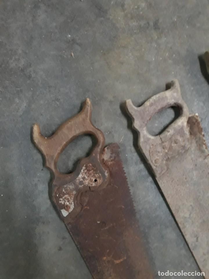 Antig&uuml;edades: LOTE DE 5 SERRONES CARPINTER&Iacute;A ANTIGUOS - Foto 2
