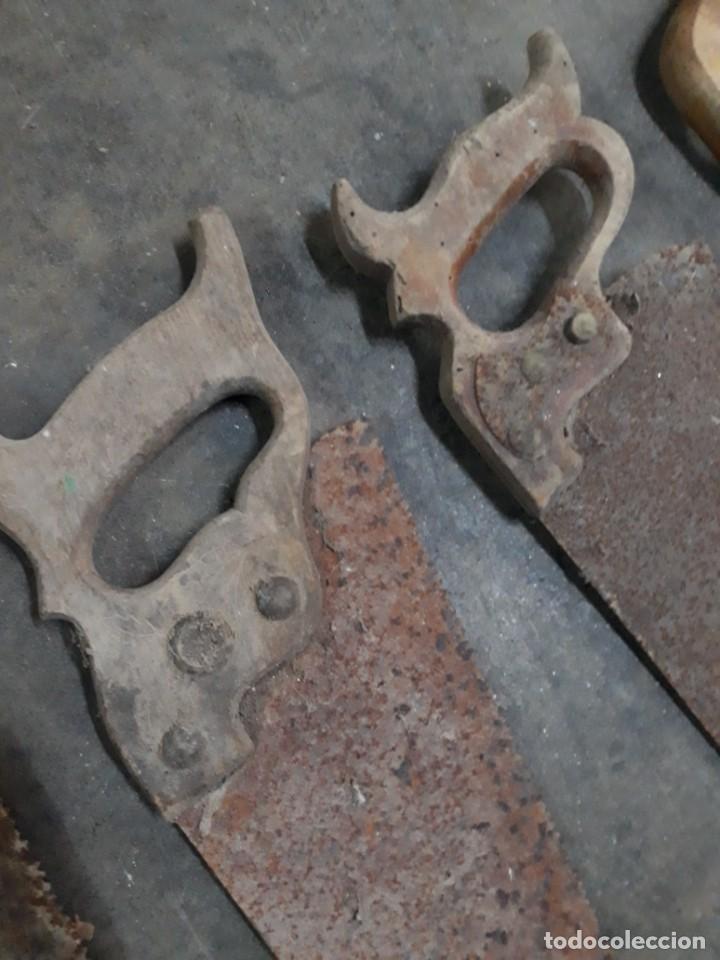 Antig&uuml;edades: LOTE DE 5 SERRONES CARPINTER&Iacute;A ANTIGUOS - Foto 6