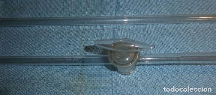 Antig&uuml;edades: DOS TUBOS DE CRISTAL DE LABORATORIO - Foto 3