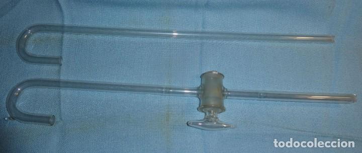 Antig&uuml;edades: DOS TUBOS DE CRISTAL DE LABORATORIO - Foto 6