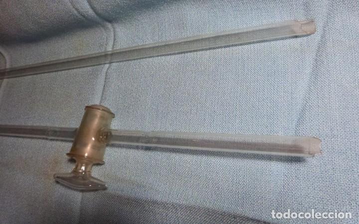 Antig&uuml;edades: DOS TUBOS DE CRISTAL DE LABORATORIO - Foto 7