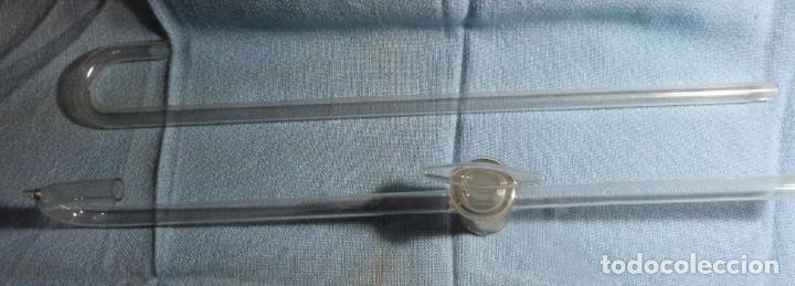 Antig&uuml;edades: DOS TUBOS DE CRISTAL DE LABORATORIO - Foto 8