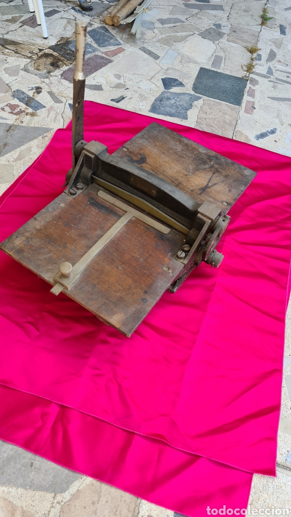 Antig&uuml;edades: MAQUINA DE PERFORAR MUY RARA LEIPZIG - Foto 4