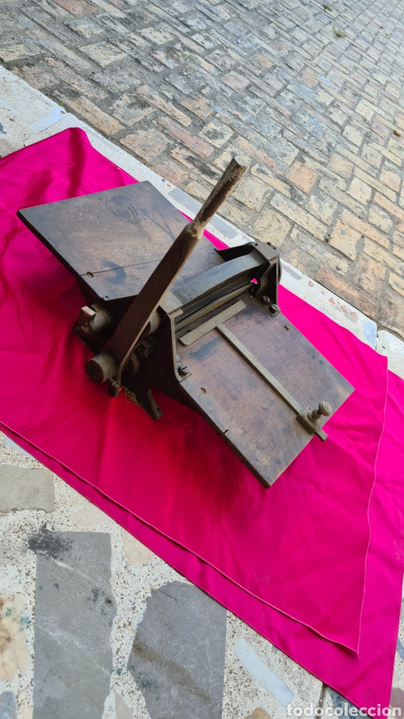 Antig&uuml;edades: MAQUINA DE PERFORAR MUY RARA LEIPZIG - Foto 5
