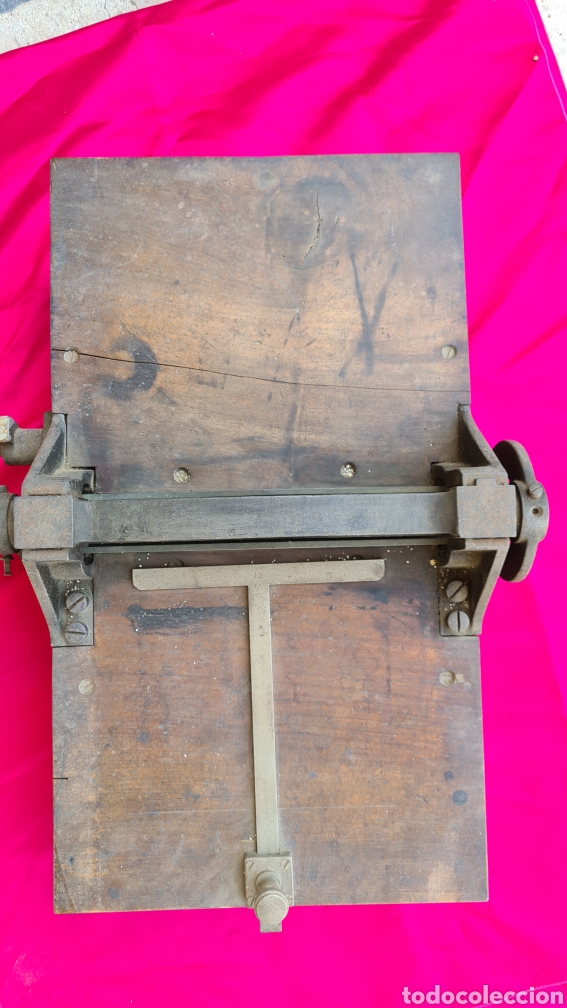 Antig&uuml;edades: MAQUINA DE PERFORAR MUY RARA LEIPZIG - Foto 6