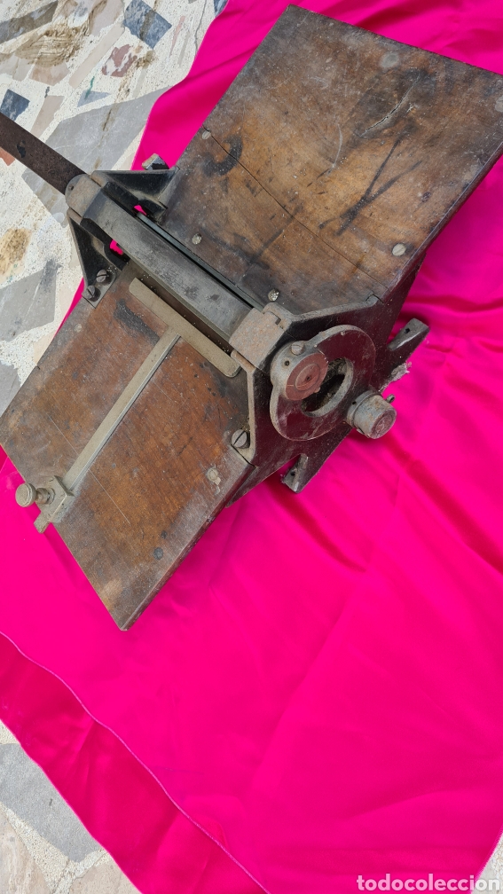 Antig&uuml;edades: MAQUINA DE PERFORAR MUY RARA LEIPZIG - Foto 7