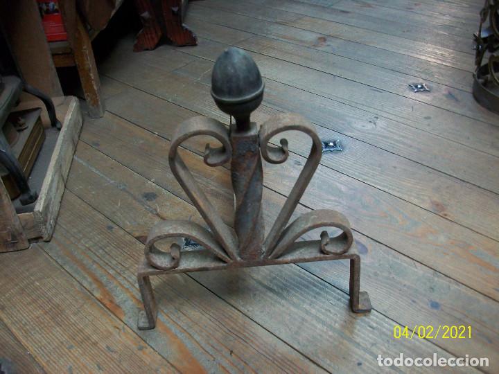 Antig&uuml;edades: ANTIGUO MORILLO DE CHIMENEA - Foto 4